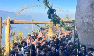 மகா சிவராத்திரி பூஜைக்காக வெள்ளிங்கிரி மலையில் குவிந்த பக்தர்கள்