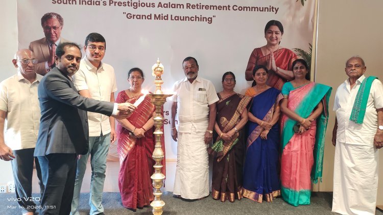 கோவை  ‘ஸ்ரீனிவாசா பாம்ஸ்’   பொள்ளாச்சி அருகில், இந்தியாவின் முதல் ‘3-இன்-1’ முதியோர் சொகுசு குடியிருப்புத் திட்டம்!